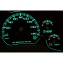 GMC Savana / Chevrolet Astro - INDIGLO Replacement dial - converted from MPH to Km/h