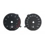 Audi A1 Replacement tacho dial - converted from MPH to Km/h
