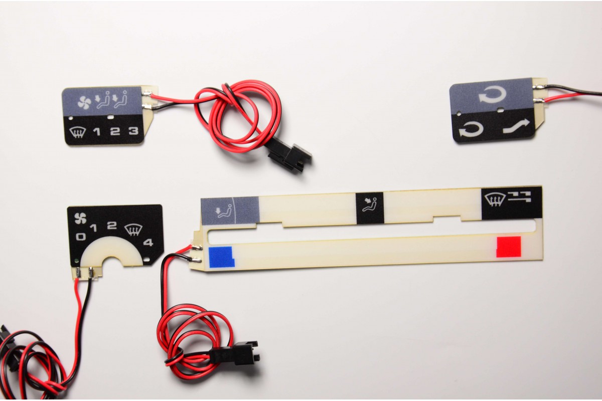 Volkswagen Transporter T4 Heater control panel