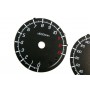 Kawasaki ZZR 1400 wzór 1 tarcze licznika zegary INDIGLO
