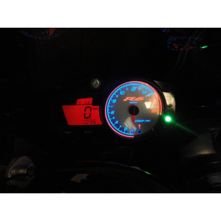 Yamaha R6 2003-2005 PLASMA TACHO GLOW GAUGES TACHOSCHEIBEN DIALS