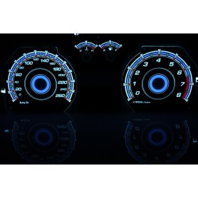 Hyundai Coupe 2gen. (2002-2008) wzór 2 tarcze licznika zegary INDIGLO