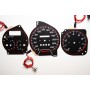 Mazda MX-3 wzór 4 tarcze licznika zegary INDIGLO