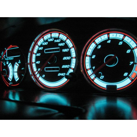 Mazda 323F BG wzór 1 tarcze licznika zegary INDIGLO