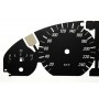 BMW E46 - Replacement tacho dial - converted from MPH to Km/h