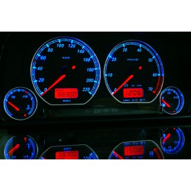 Volkswagen Golf 3 Design 2 plasma tacho glow gauges tachoscheiben dials