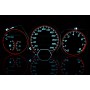 Mazda 323F BG wzór 4 tarcze licznika zegary INDIGLO