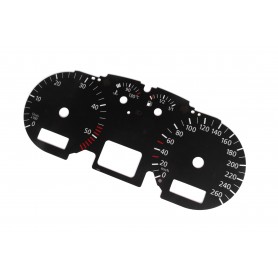 Volkswagen Golf 4 - replacement tacho dials from MPH to km/h