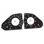 Mercedes W203 2004-2007 Replacement tacho dial - converted from MPH to Km/h