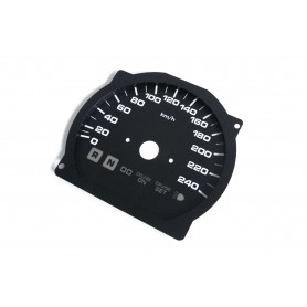 Honda GL Gold Wing 1800 Replacement dial - converted from MPH to Km/h