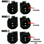 Nissan X-Trail / Rogue - Replacement dials gauges MPH to km/h tacho counter