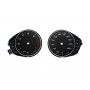 Audi A4 (B9) Replacement tacho dial - converted from MPH to Km/h