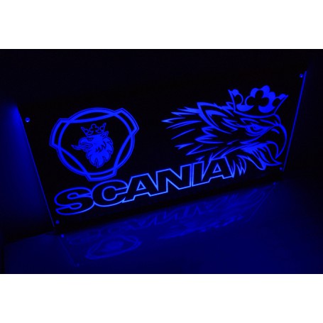 Tablica LED TIR 71x43cm Grawerowana na tył MoMan