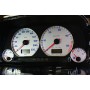 Volkswagen Polo 6n Design 5 plasma tacho glow gauges tachoscheiben dials