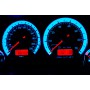 Volkswagen Polo 6n Design 1 plasma tacho glow gauges tachoscheiben dials
