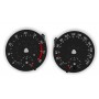 Skoda Rapid - Replacement tacho dial - converted from MPH to Km/h
