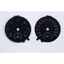 Volkswagen Golf 7 MK7 GTI - Replacement tacho dials, counter faces gauges - converted from MPH to Km/h