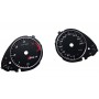 Audi A4 B8, Q5 in RS4 style - replacement tacho dials, counter gauges faces