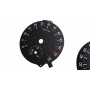 Skoda Octavia 3 - tarcze licznika zamiennik, zegary z MPH na KM/H