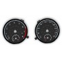 Volkswagen Scirocco R version - Replacement tacho dials, counter gauges faces - converted from MPH to Km/h