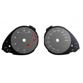 Audi S4 8K - Replacement tacho dial MPH to km/h