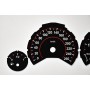 BMW F25, X3 - tacho dials, counter gauges faces converted from MPH to Km/h