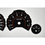BMW F25, X3 - tarcze licznika zamiennik, zegary z MPH na km/h