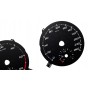 Seat Toledo IV - replacement tacho dials, counter gauges faces MPH to km/h
