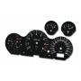 Nissan 350z - replacement tacho dials, counter faces gauges from MPH to km/h