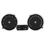 Volkswagen Golf 5R MK5 - replacement tacho dials, counter gauges faces MPH to km/h