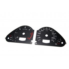 Audi Q7 Replacement tacho dial - converted from MPH to Km/h