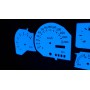 Ford Escort RS Cosworth - INDIGLO plasma dials, replacement glow gauges tachoscheiben dials