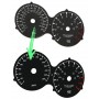 Triumph Sprint ST 1050 - Replacement tacho dials, counter faces, gauges from MPH to km/h