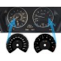 BMW X1 F48, F45, F46 - Replacement tacho dial - converted from MPH to Km/h