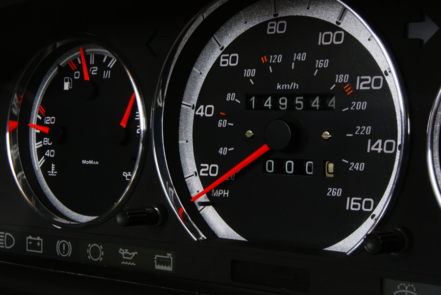 MERCEDES BENZ W124, W126, (W201) 190 glow gauges dials  